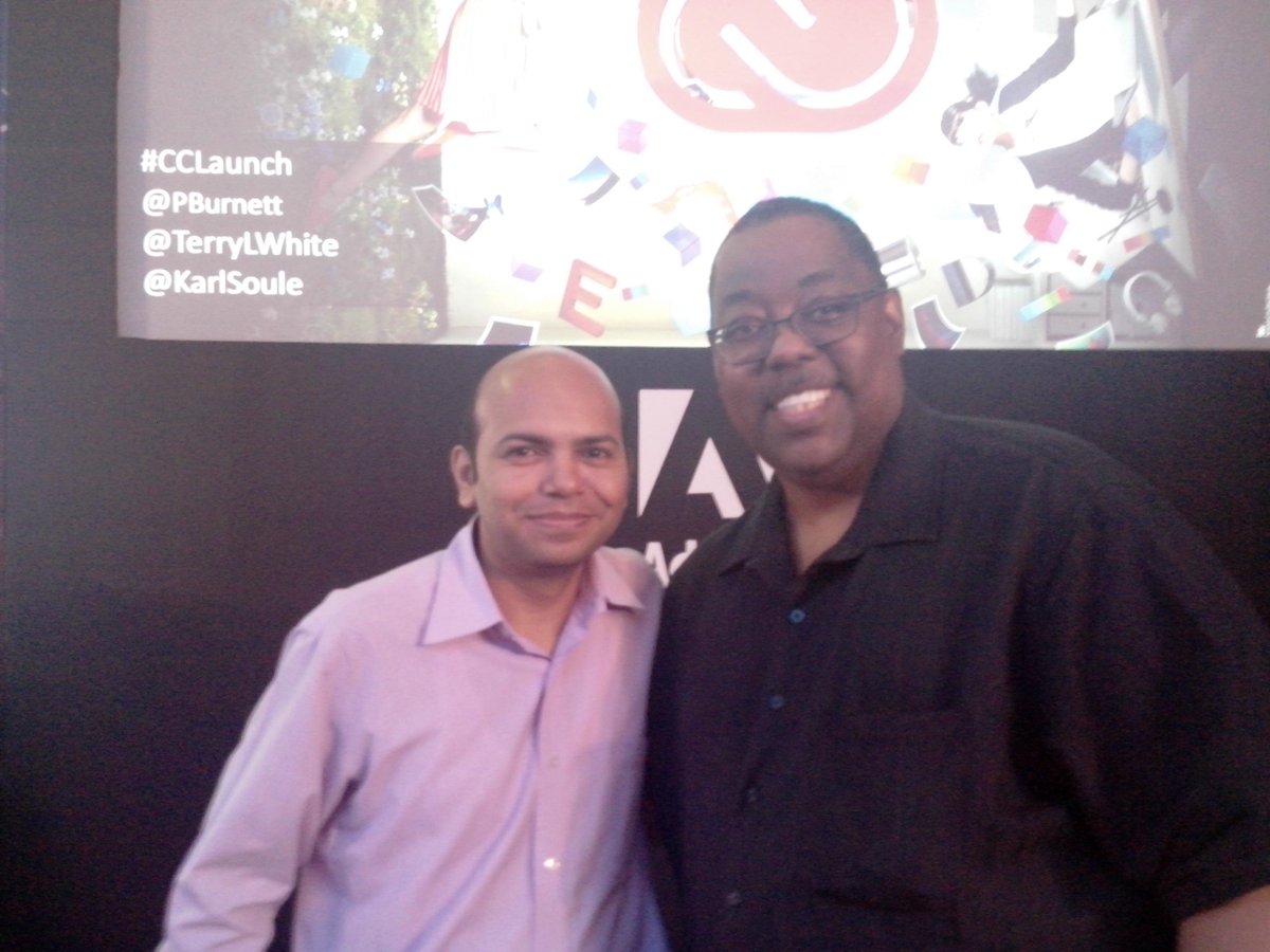 brijindia's tweet photo. @terrylwhite terryleewhiteThank You! #Mumbai #India #CCLaunch Thanks #Adobe @Adobe @AdobeIndia http://t.co/3gFAqJkkRJ