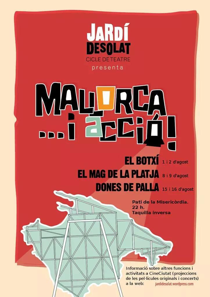 alvarez_angels's tweet photo. 'Jardí desolat'. Anau al teatre! Viviu la cultura! @jardidesolat @CineCiutat #elteatreesvida http://t.co/NeTHqmIsmP