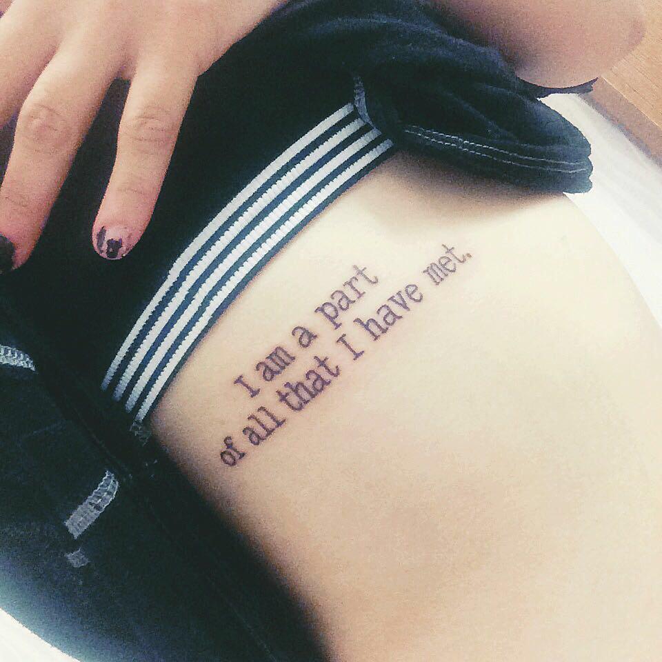 heyvioletfam's tweet photo. all 3 nia's tattoos: http://t.co/ay0Xk9CmX4