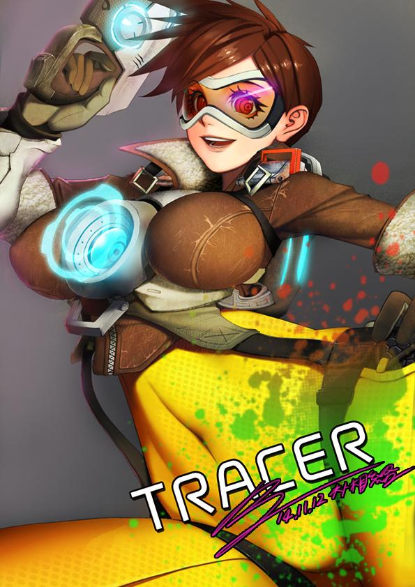 Tracer (overwatch (fanart))