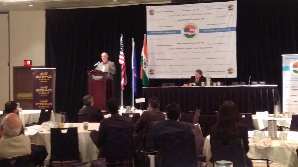 Dr. Edward Ehlinger speaking about current health statistics in Minnesota. 
#USIndiaHealth @indiachamber