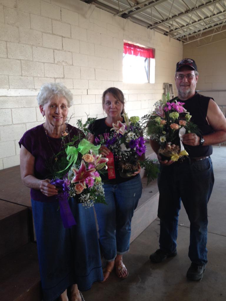 WSweeter's tweet photo. Congrats flower arranging winners! @SiouxEmpireFair #sefair2015 http://t.co/3UpSFokBwW
