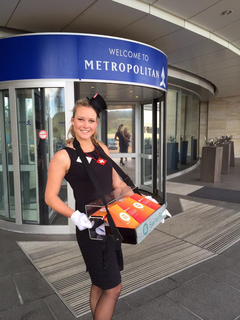 Out_ThereSA's tweet photo. Celebrating international Swiss Day with @SwissRe #marketing #promotions http://t.co/WJSYbXWR6P