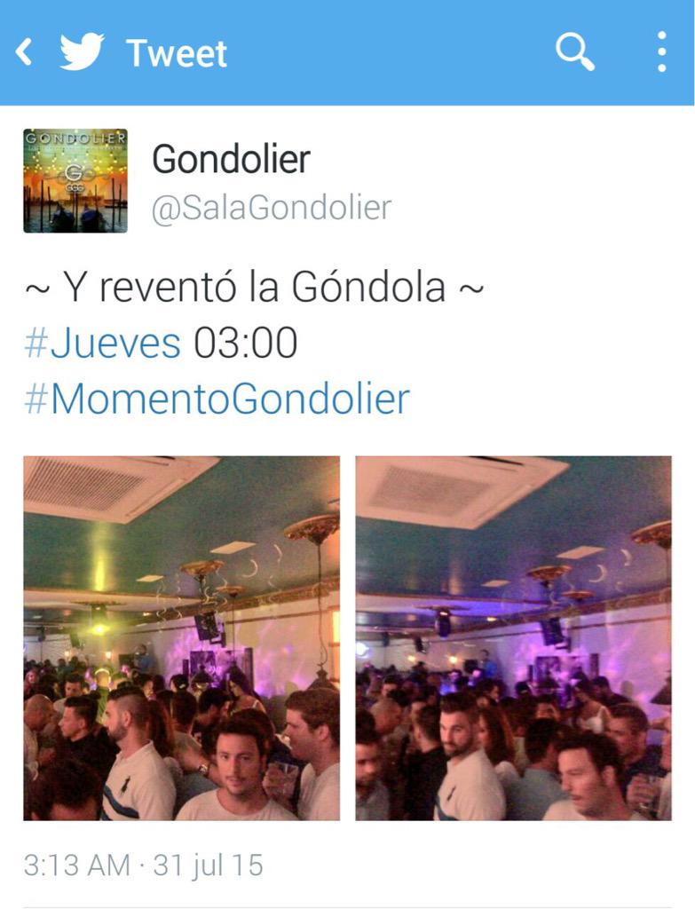 luiscarlsrrpp's tweet photo. La Noche esta asegurada en Gondolier!
La mejor música actual con Fran Diaz Dj y 2ªcopa gratis antes de las 01:30!
~G~ http://t.co/TQrrlxFgyR
