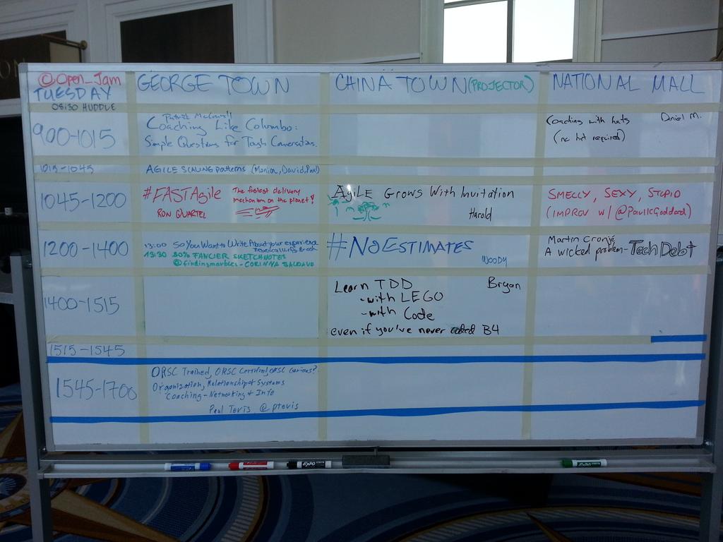 Open_Jam's tweet photo. Tuesday am OpenJam board - lots of good stuff to get your little gray cells excited! http://t.co/fVGc1xgtkQ