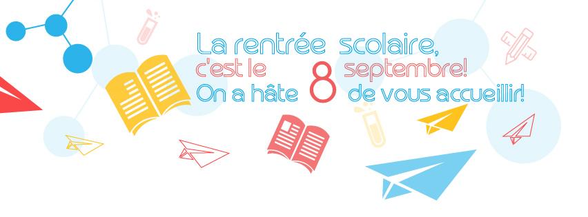 RAPPEL | la rentrée scolaire est le 8 septembre. Vous avez encore le temps de vous reposer ;) #ONfr