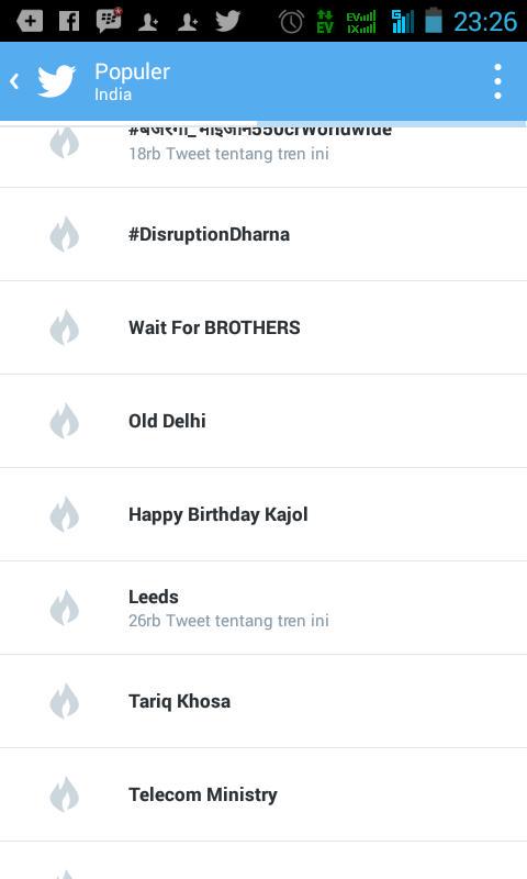 -- Happy Birthday Kajol -- trending topic in India 