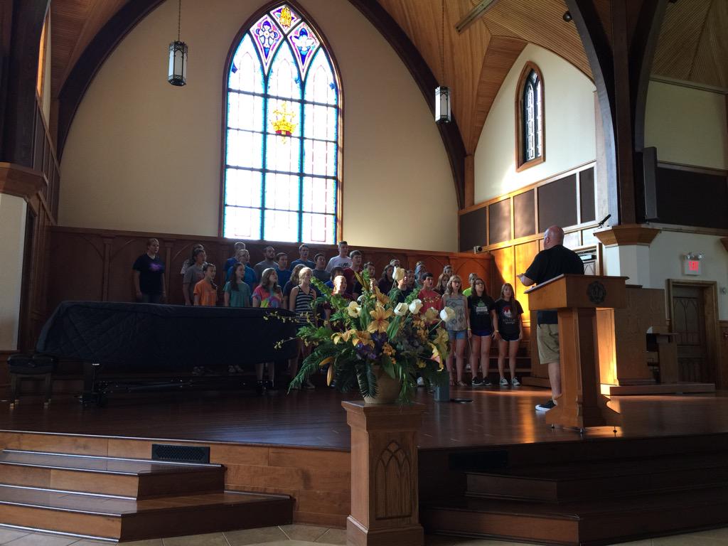 <a href="/lacogyouth/">Louisiana Church of</a> -The <a href="/arvilogle/">Arvil Ogle</a> &amp; Choir from <a href="/familychurchwm/">Family Church</a> practicing! #shazaam #ttalent15 <a href="/cogteentalent/">COG Teen Talent</a> <a href="/imzac/">Zac Case</a> <a href="/COGYD/">Youth & Discipleship</a>