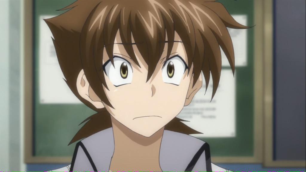Wonders where Rias, Akeno, Asia, Xenovia, Koneko, and Kiba are "........Hmmm....."