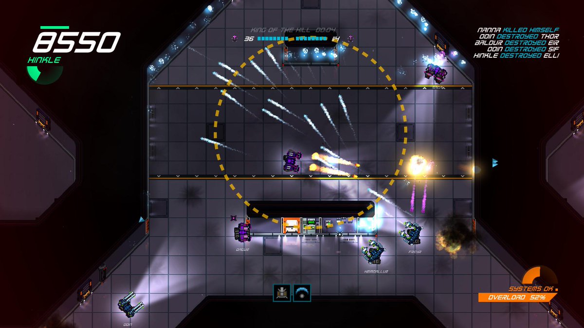 VoidfoxTV's tweet photo. #BrokenBots by @Bunnycopter is an online top-down shooter with AI enemies so you'll never fight alone! #earlyaccess http://t.co/e4DZZsNQN0