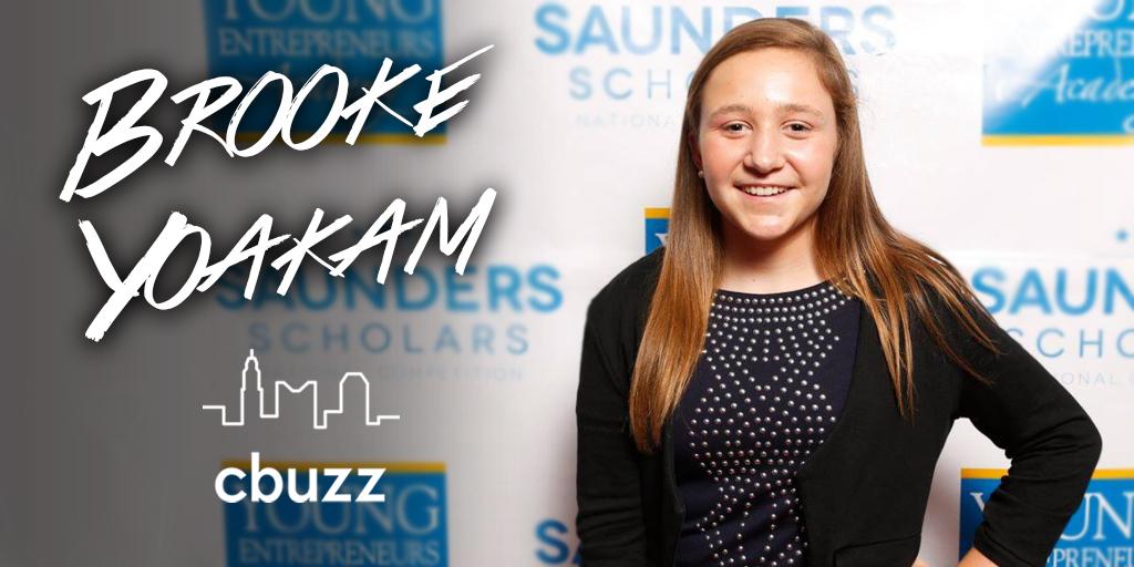 Brooke Yoakam is not your average 13-year-old. Hear this young entrepreneur's story on #cbuzz: bit.ly/1LTo5ko