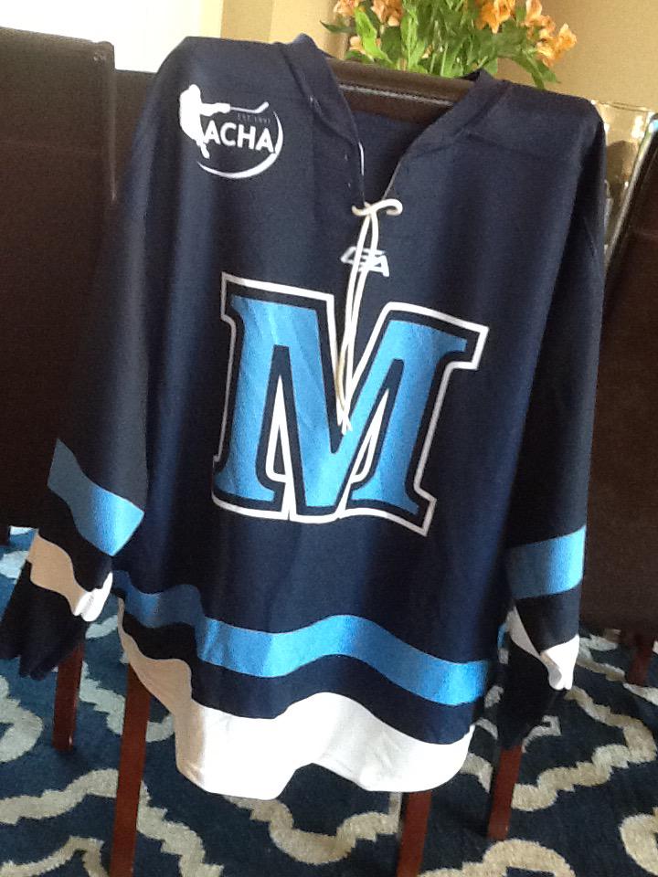 UMOClubPuck's tweet photo. Another big shoutout to @orono_house for hooking the boys up with some new jerseys. #ThanksKostas http://t.co/JlvRRVgH0j
