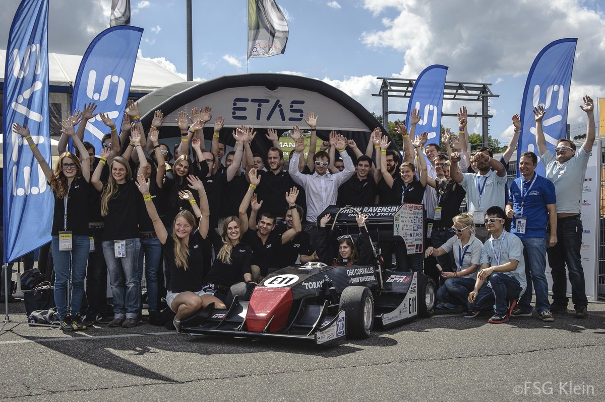 BoschGlobal's tweet photo. #FSG15: Congrats to all teams - especially @TeamGFR on combustion and @FS_Team_Delft on electric engine class win! http://t.co/lcSMNZRAf0