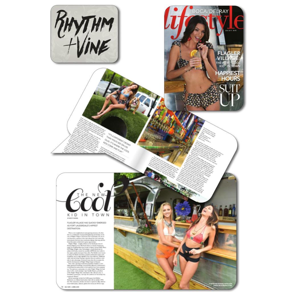 <a href="/Rhythm_vine/">Rhythm & Vine</a> &amp; <a href="/montce_swim/">Alexandra Grief</a> having a great press moment in <a href="/LifestyleMagFL/">Lifestyle Media Group</a>! Love these two businesses! 🍻👙