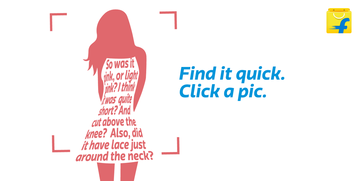 Flipkart's tweet photo. If it’s difficult to describe, it’s easy to find with the #FlipkartImageSearch feature! http://t.co/kCDwGKivCV