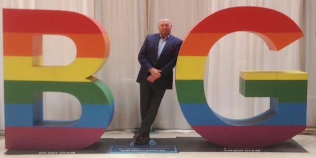 bostercatering's tweet photo. Our "Big D" at the Dallas Voice Wedding Expo!  @DallasVoice @DLSDesEvents http://t.co/PiWvd7S86k