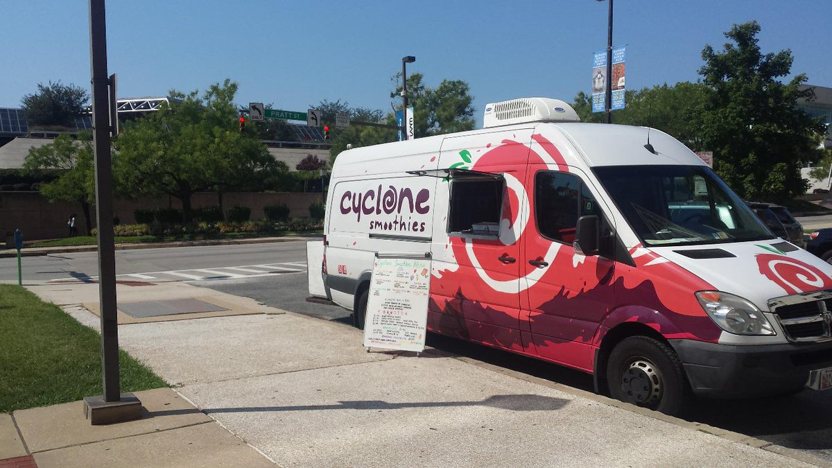 We are downtown today parked at Hanover and Pratt...across the plaza from <a href="/greek_on/">Greek News On Demand</a>