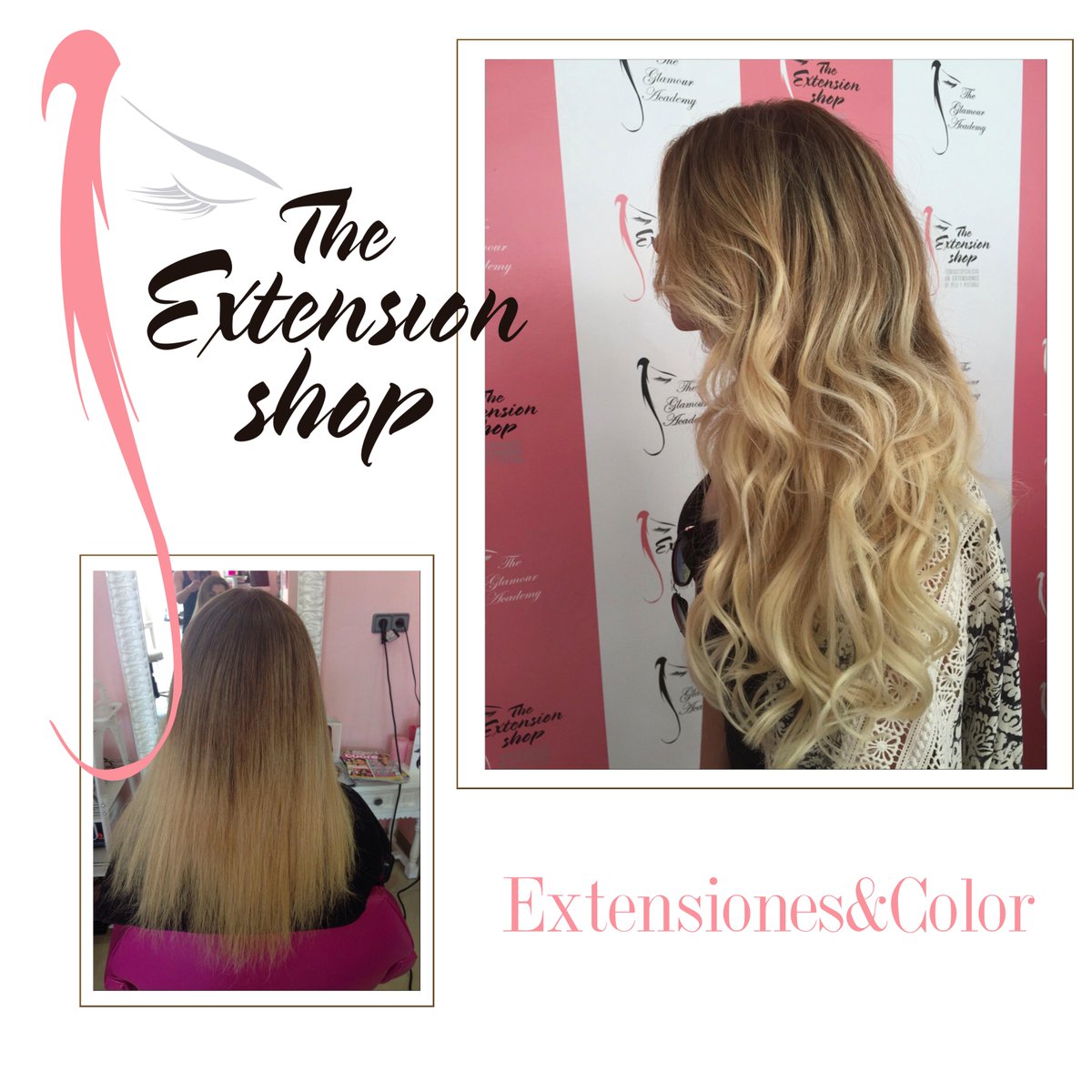 EXTENSIONSHOP's tweet photo. Keratin extensions &amp; color by @EXTENSIONSHOP #color #keratinextensions #IFeelPink http://t.co/0ZCV0YS3iW