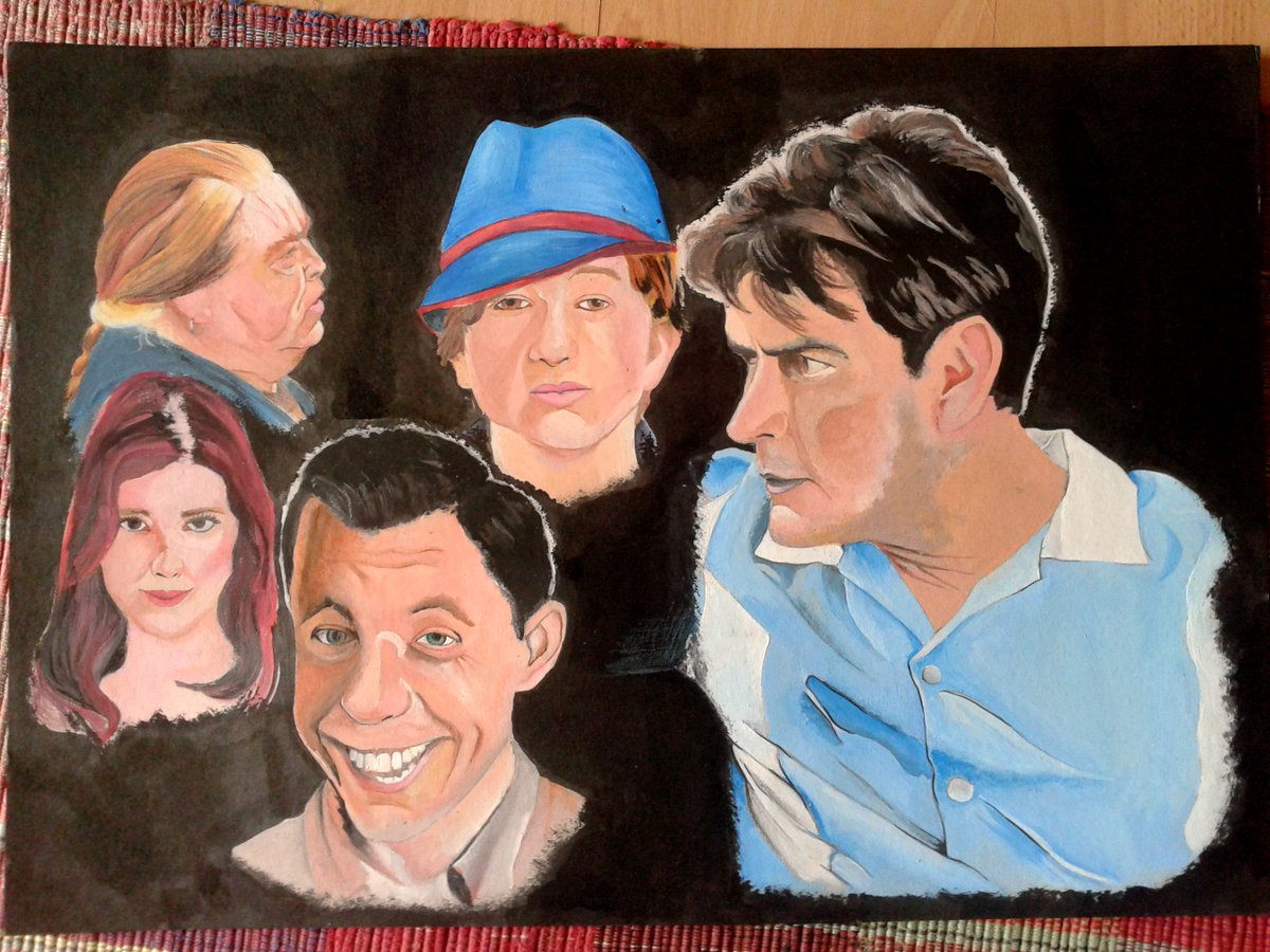 TereziaVertalov's tweet photo. my work :) @TwoAndAHalfMen @charliesheen @joncryerofficer @FC_AngusTJones1 @ConchataFerrell @melanielynskey http://t.co/1hasK24n2x