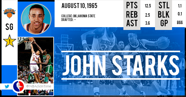 Happy Birthday John Starks   