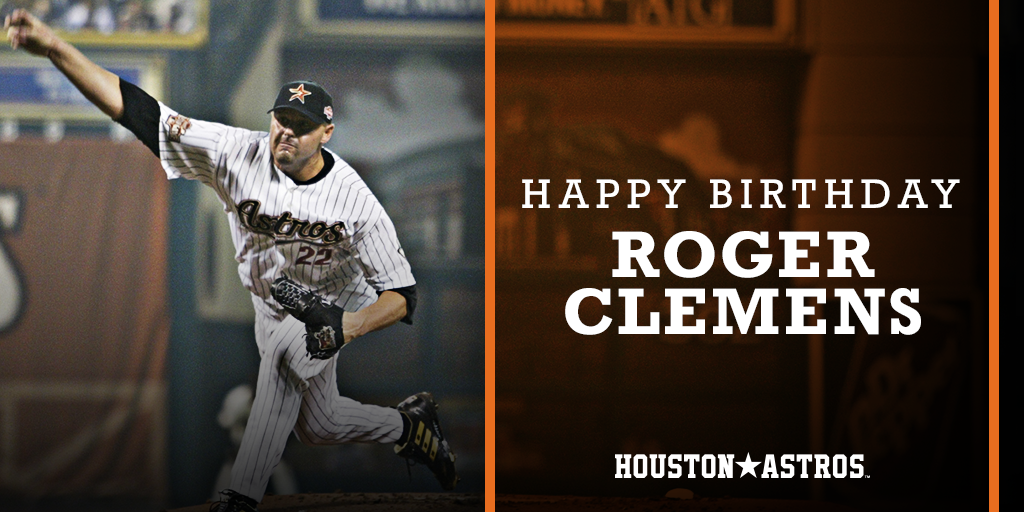 Please join us in wishing a happy 53rd birthday to Legend Roger Clemens! 