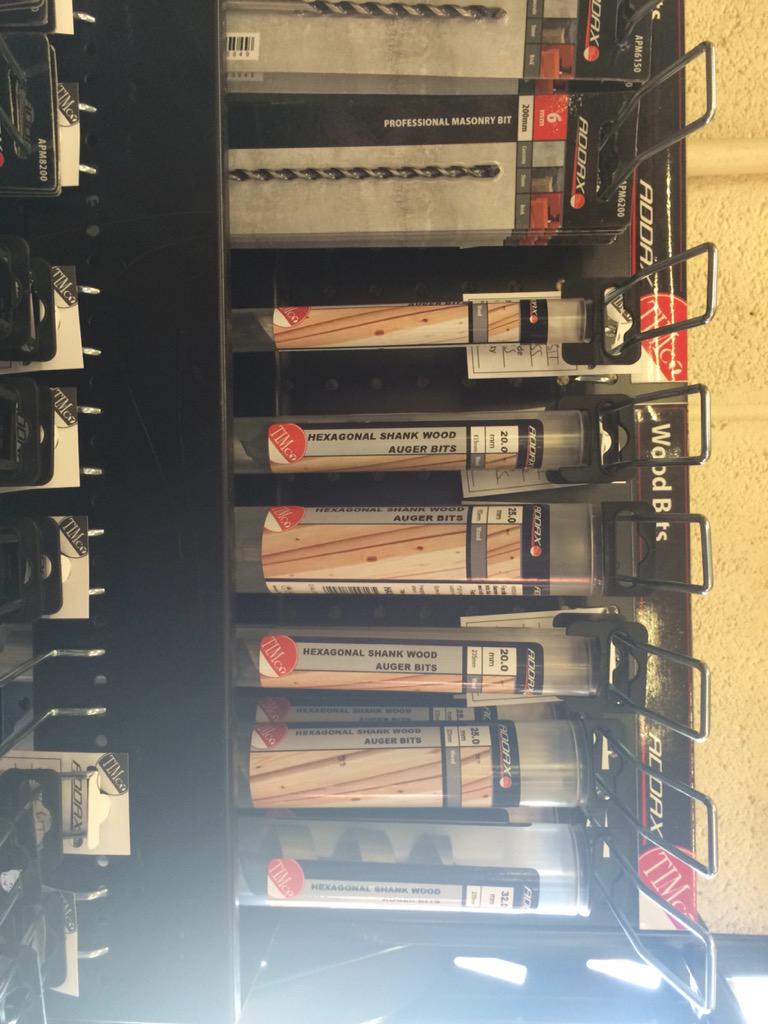 Springfields1's tweet image. We have extended our range of drill bits with a new stand from Timco