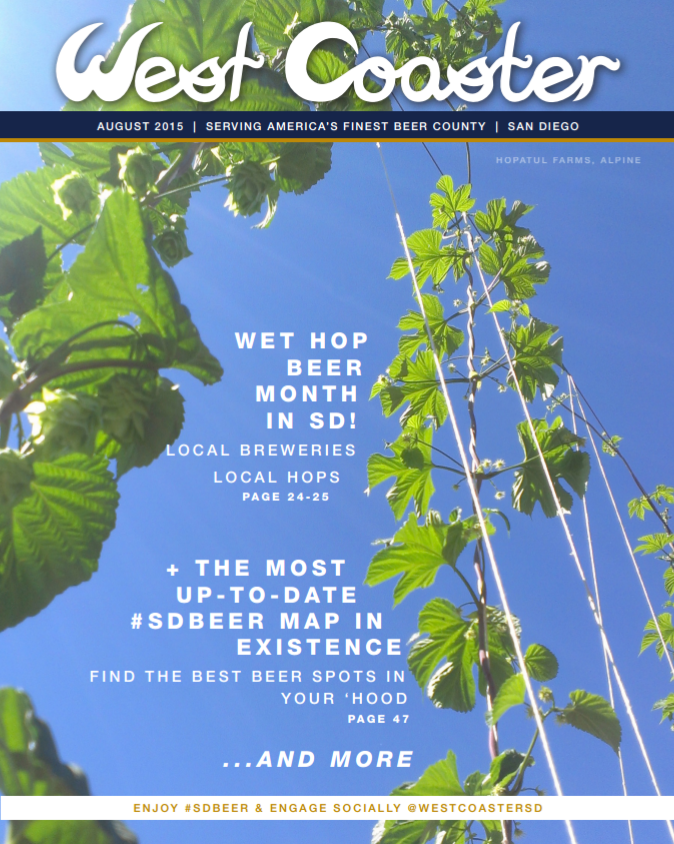 CraftBeerTaster's tweet photo. West Coaster San Diego August,  2015 https://t.co/yUgDx2e5WV http://t.co/K8uv9T4BUg