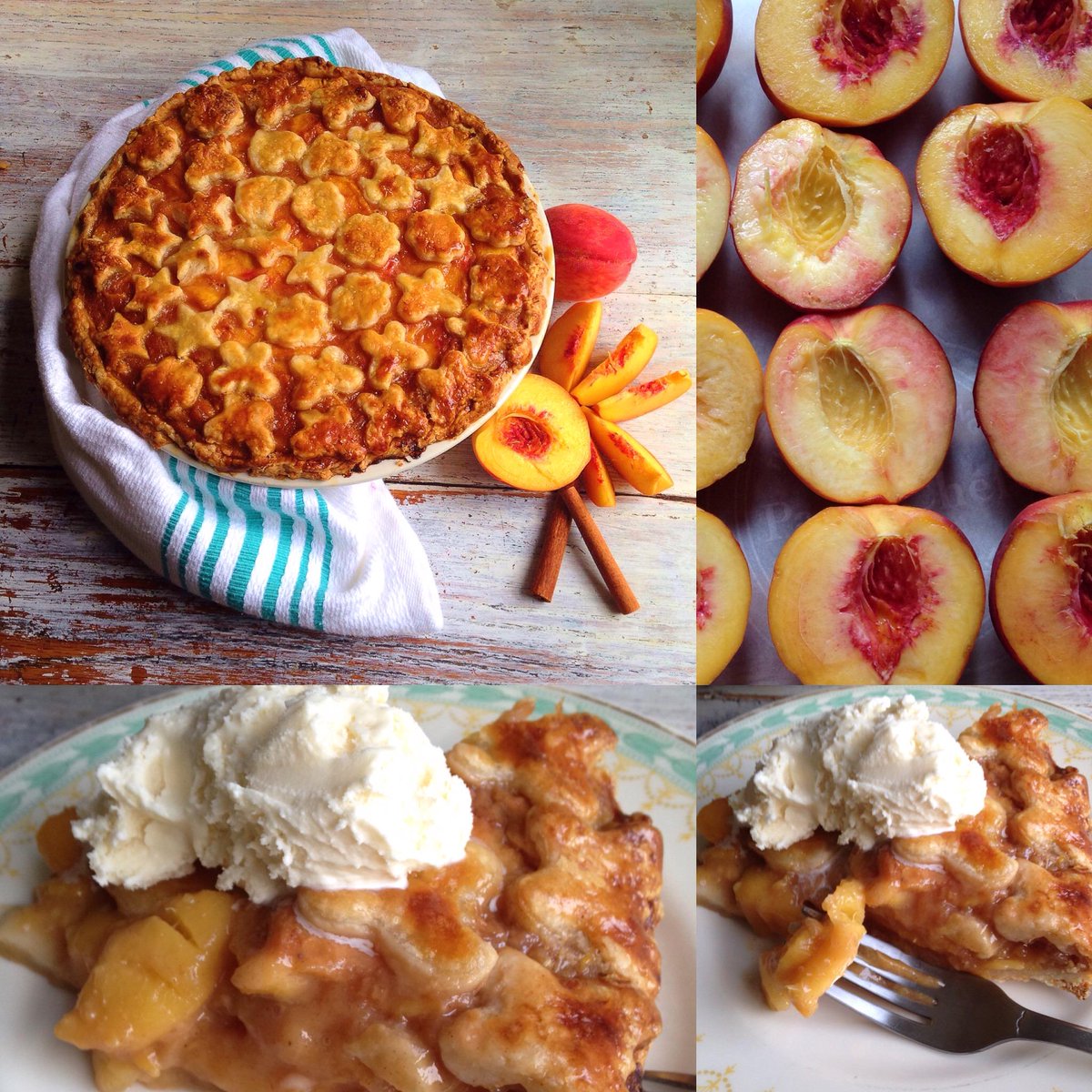 Time to make this #yummy #PeachPie perfect for #summer #foodie #recipes #foodblogger #portlandmaine #dessert #pie
