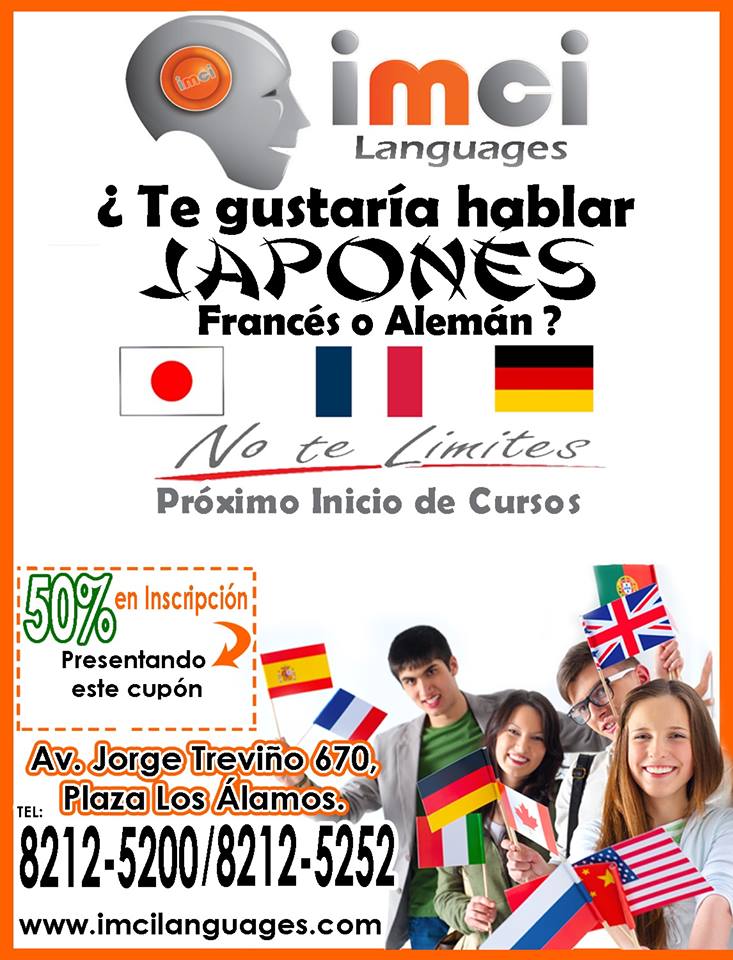 IMCI_LANGUAGES's tweet image. TODAVIA ESTAS A TIEMPO DE INSCRIBIRTE ,ven y pregunta por nuestras promociones.