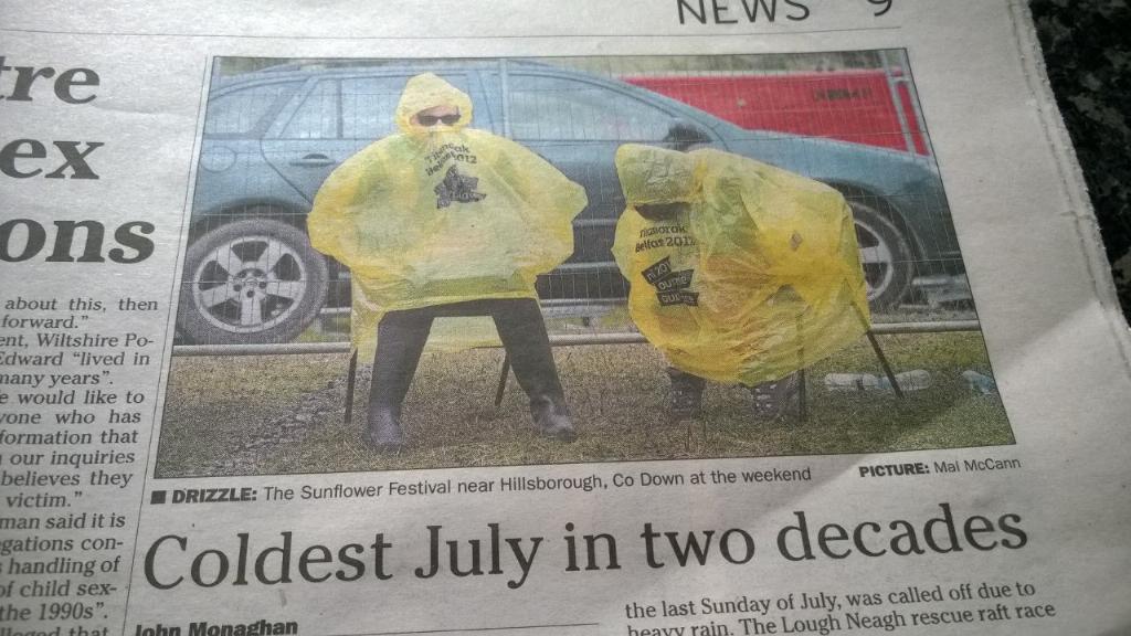 eimearmcc's tweet photo. #ni2012 lives on! Titanoraks spotted in today's Irish News! @siobhanmcguigan @MissSineadMcKee @Mutleyrocks #legacy http://t.co/OMjoj9aIsM