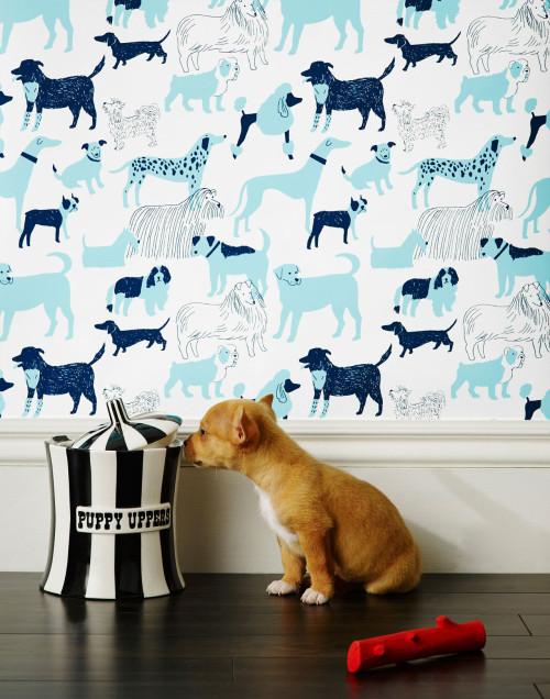designmilkpets's tweet image. Dog Park Wallpaper by Julia Rothman bit.ly/1SJXvzD