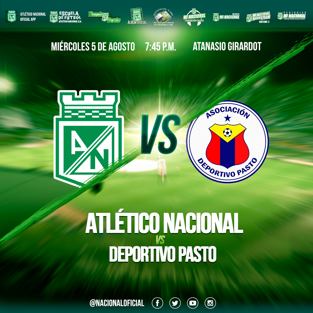nacionaloficial's tweet photo. ¡Hoy juega Nacional! #VamosVerde #VamosTodosAlEstadio http://t.co/sXfDu2xPE9