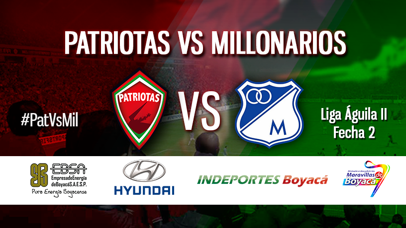 Patriotas_Boy's tweet photo. Este jueves vamos a vivir el #FútbolEnPaz entre nuestro equipo y @MillosFCoficial #PatVsMil #SomosPatriotas http://t.co/IwHPYGeaSC