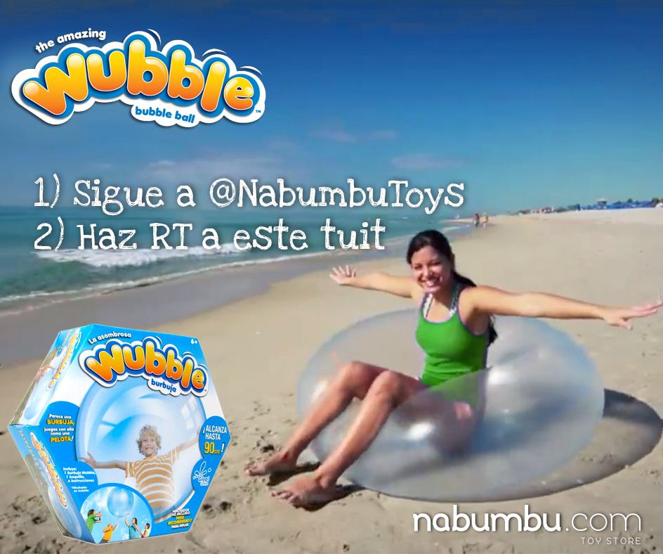 NabumbuToys's tweet photo. ¡Gana esta BOLA!

-Sigue a @NabumbuToys
-RT a este tuit

El 11/8 sorteamos una #WubbleBubble entre los participantes http://t.co/zVldCblsAt