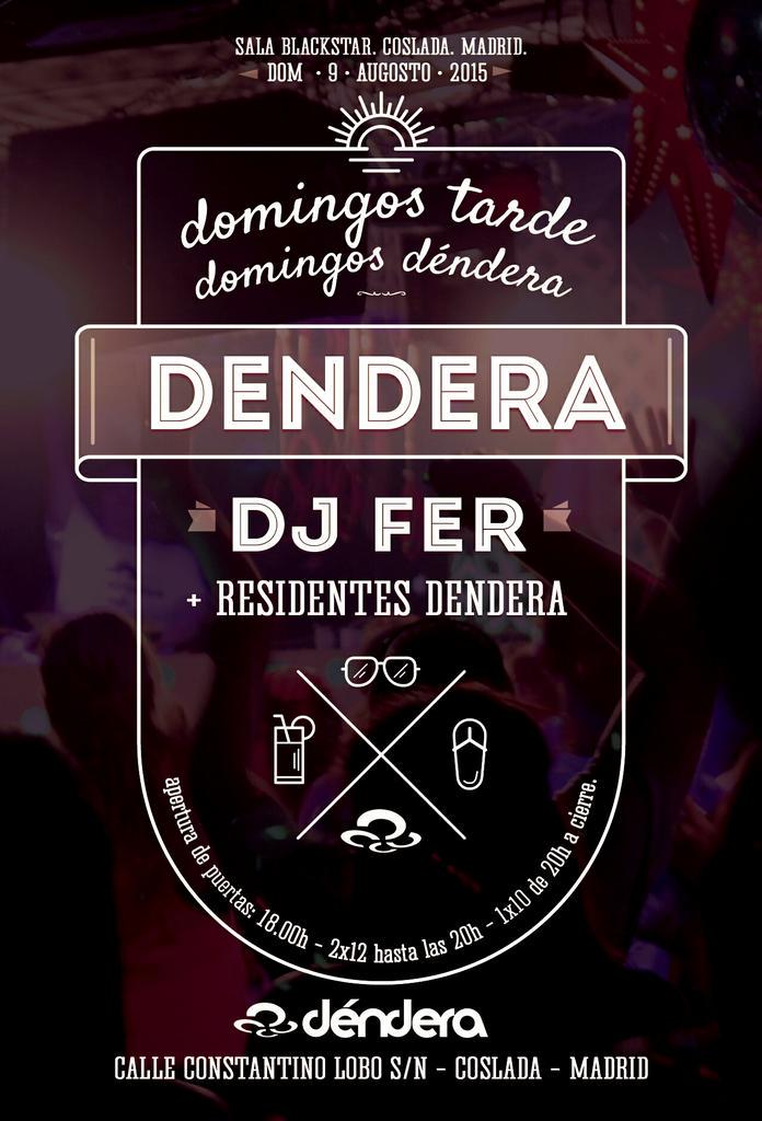 Dendera_Coslada's tweet photo. DOMINGO 9 AGOSTO 2015 http://t.co/ruNKmkd7gY