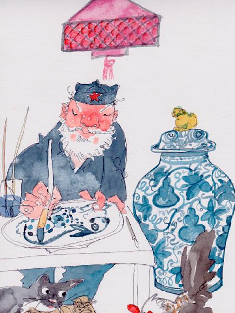 NtlMuseumsScot's tweet photo. What inspires your creativity? @RogerLaw_Artist shares his early encounter with ceramics http://t.co/JLeOUTvpTc http://t.co/Qi5nV4V3nL