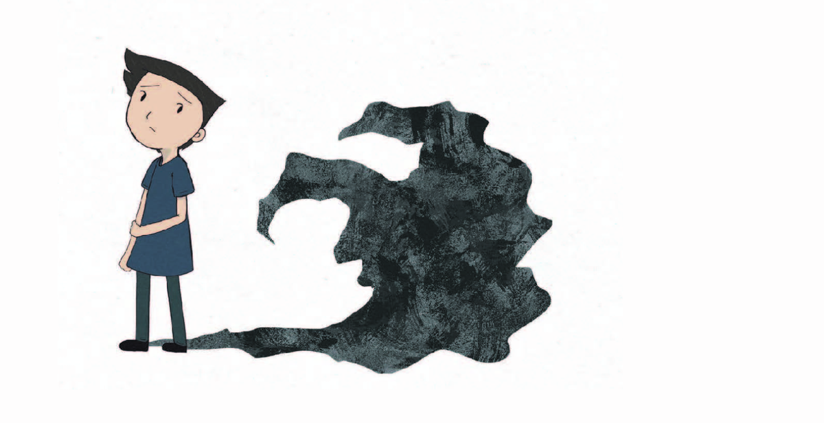 STVDundee's tweet photo. An @AbertayUni graduate is exploring depression with a stunning new picture book 'Meh' - http://t.co/lbDcjvuA7d http://t.co/xwZgo831v5