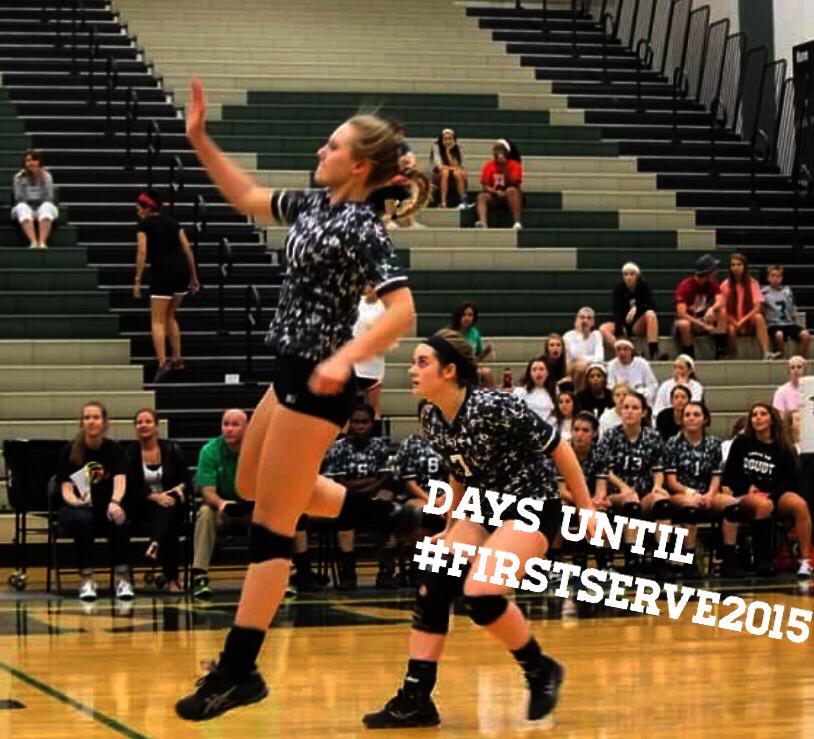 LDVolleyball's tweet photo. 7 days until first serve...
#ldvbstrong #experiencetheforce_2015 #txhsvolleyball @SportsDayHS @txhsvolleyball http://t.co/e1MhDJrp4Q
