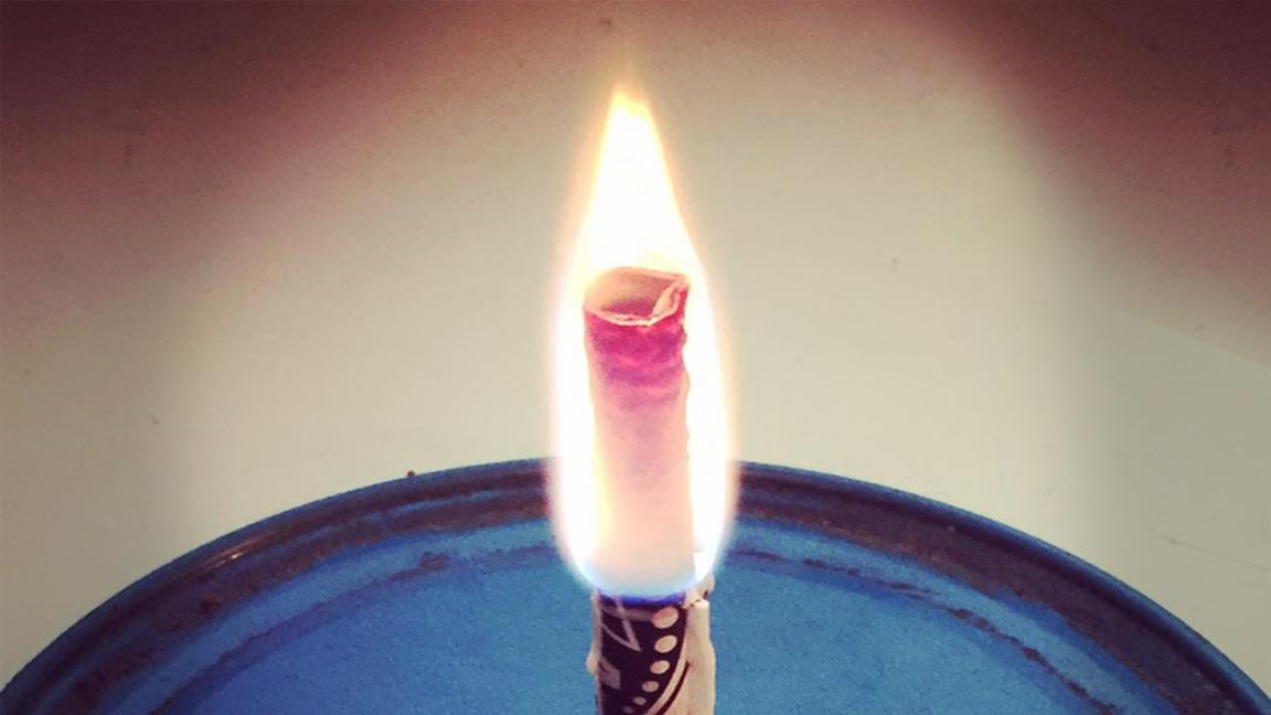 Who Knew! In an emergency, crayons can be used as candles, with each stick burning brightly for 30 min. #HereToHelp