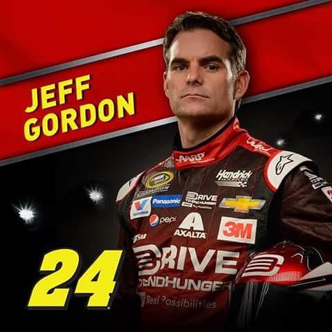 Happy birthday to jeff Gordon and me dad 