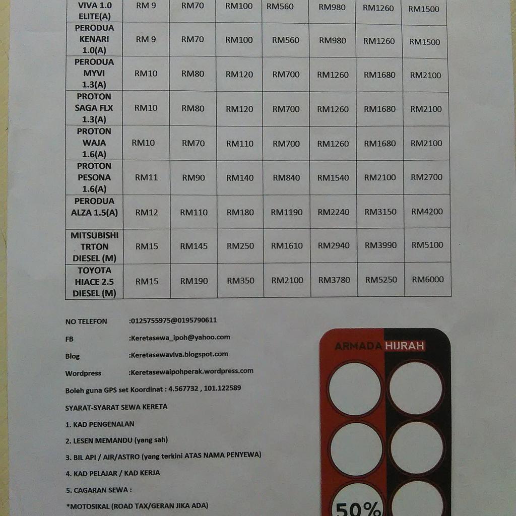 carrentalipoh's tweet image. Kunjungilah ke premis kami di alamat 27c jalan Raja musa mahadi,rapat setia ipoh