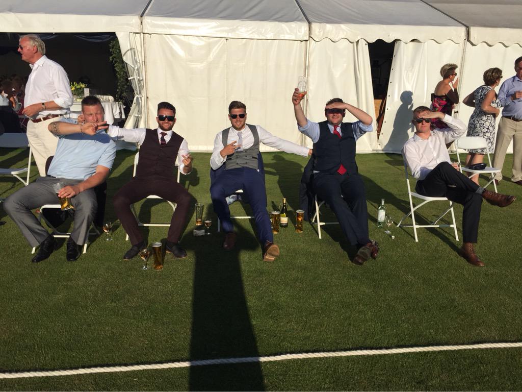 JossBobby's tweet photo. Before it all got a bit reckless!! Pukka day with the boys!! Rocking the suit n tie!! @kingnewelly1991 @Pipxb http://t.co/M7BJDm6eDH