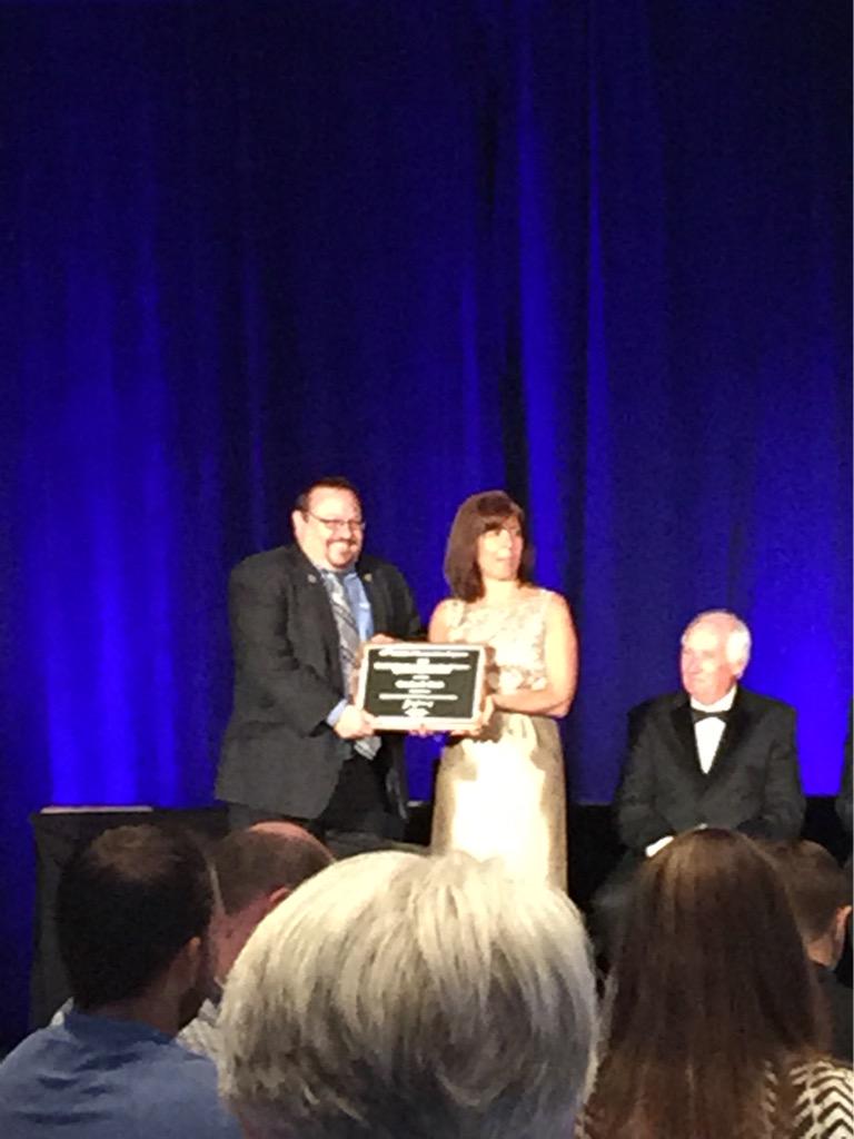 CoCo_ITE's tweet photo. Outstanding CoCo Volunteer: Gordon Meth. Thanks for all you do! #ITE2015AM #TENC http://t.co/fABdMmVcTs