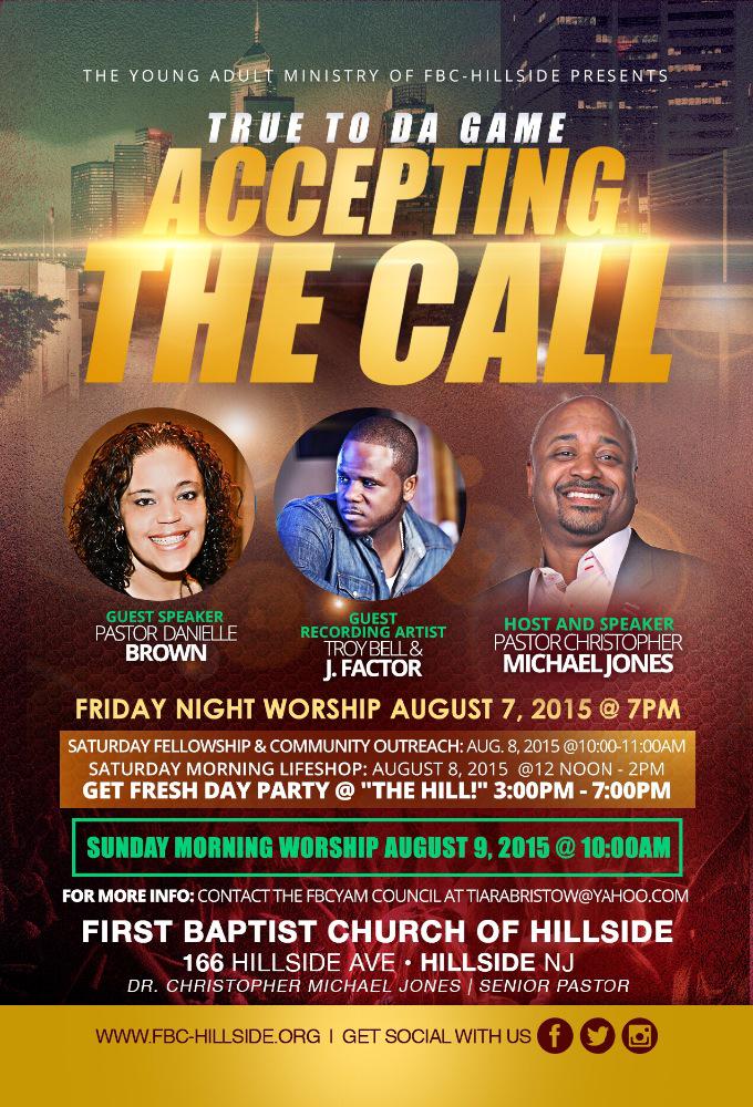 FBCHillsideNJ's tweet photo. Just three more days until the TRUE TO DA GAME YAM Conference! It's going to be EPIC! @CMichaelJones @PastorDanielle http://t.co/QPcJuGIawA