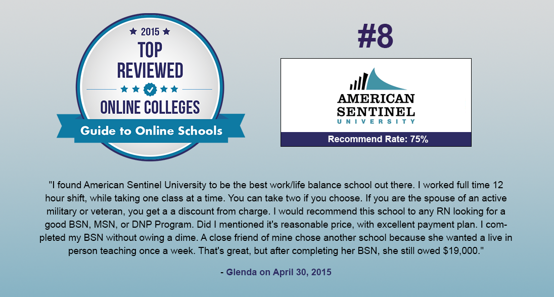 OnlineU on Twitter "AmerSentinel is a Top Reviewed Online College of