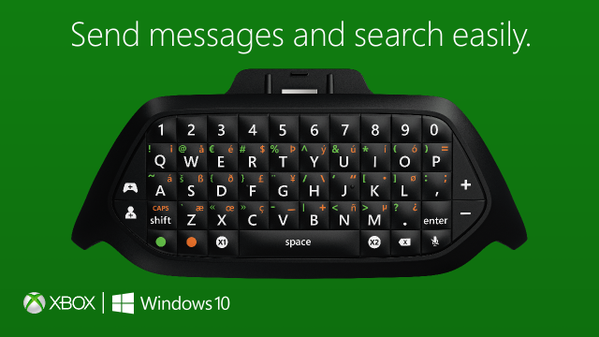 XboxE3Fans's tweet image. Chat, search, &amp;amp; message w/ the new #Xbox Chatpad for #XboxOne &amp;amp; #Windows10.  #xboxgamescom