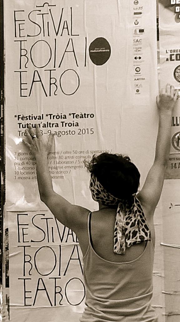 Seguendo il #festivaltroiateatro. #tuttunaltratroia