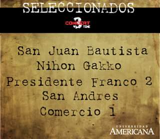SanclePJE's tweet photo. Ya están las 10 bandas que participaran del #ConcertTime3 👌 http://t.co/3snFSinxDU