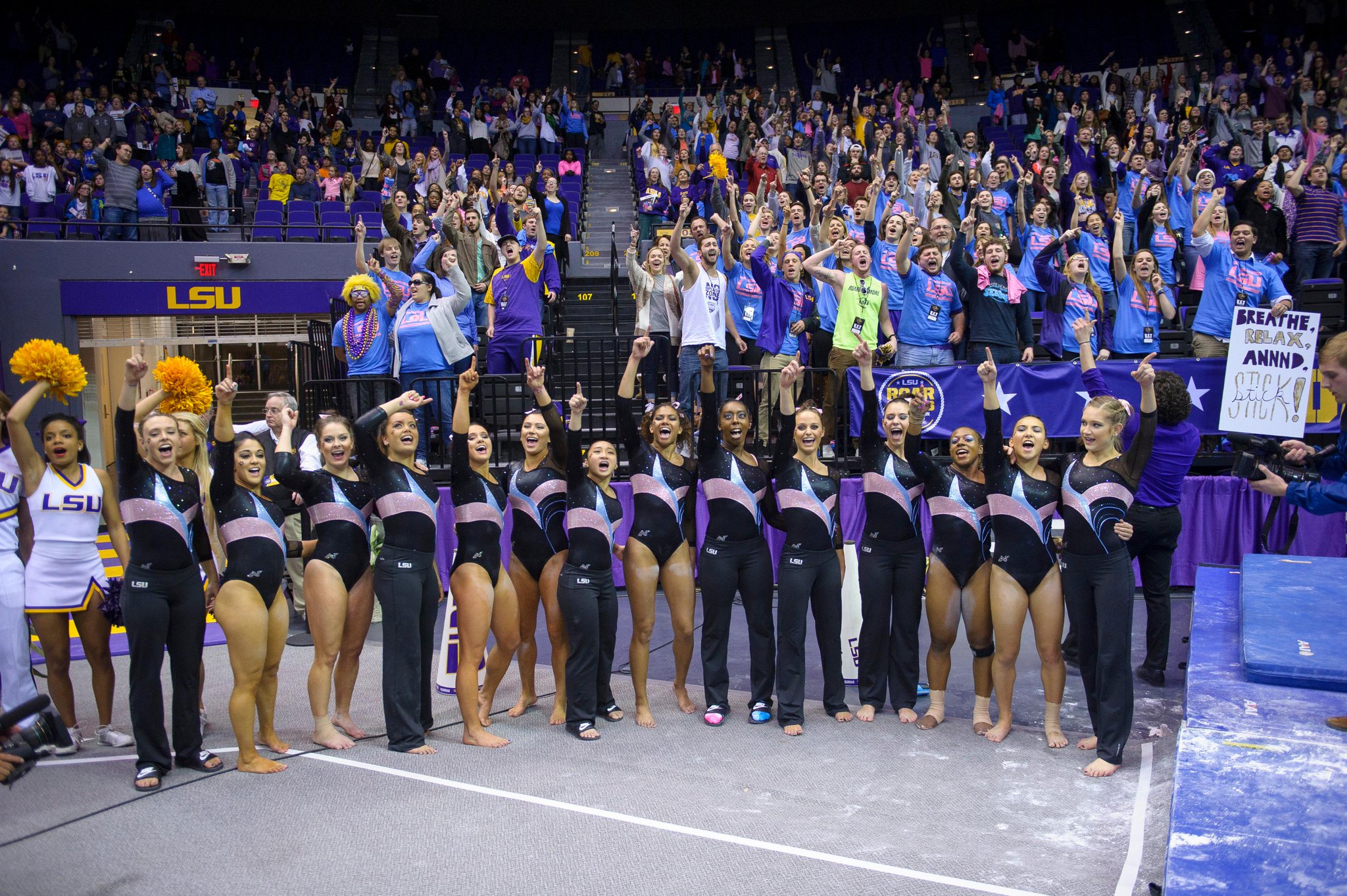LSU Gymnastics on Twitter: "Congrats to the 9 gymnasts who earned