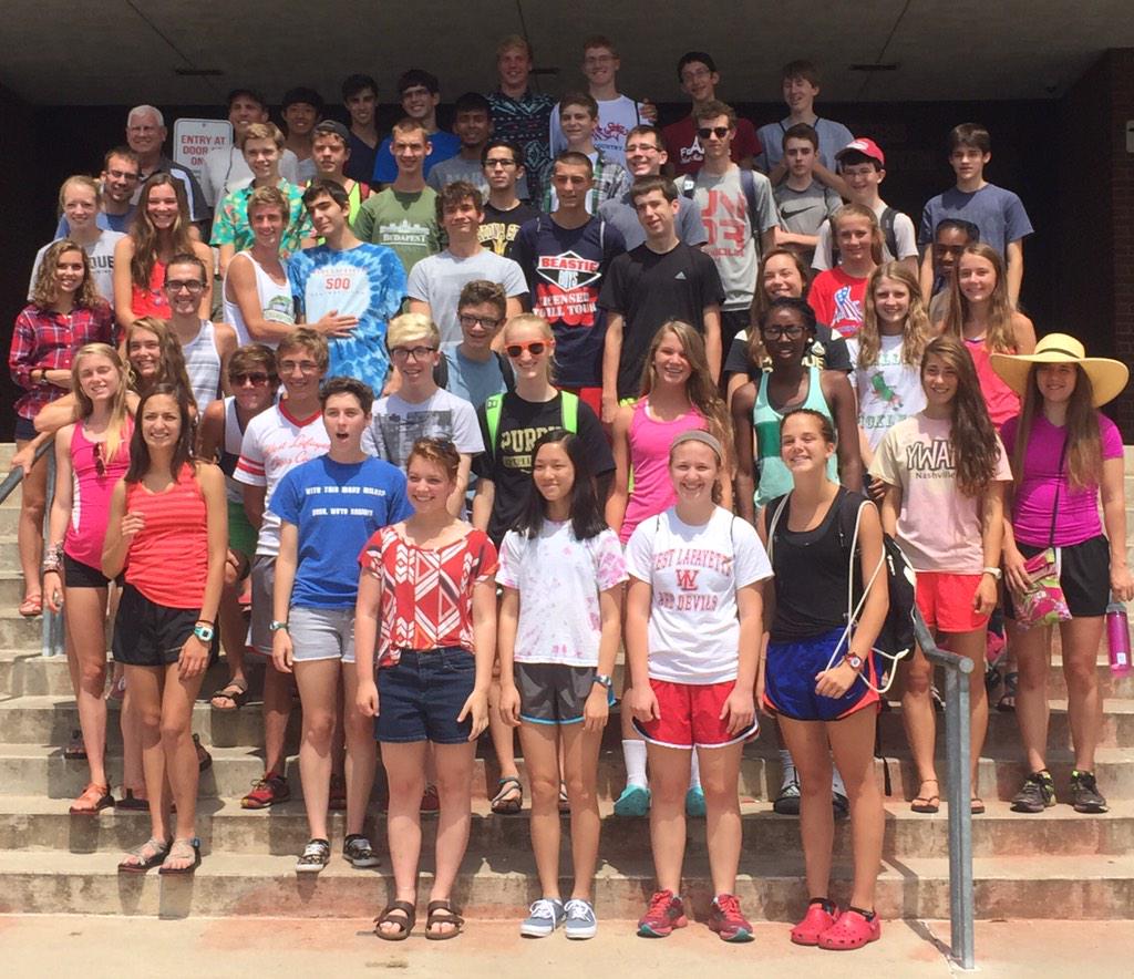 tanyahummels's tweet photo. And they're off to team camp. #WLXC http://t.co/aaIoLJKVlz